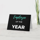 Employee Of The Year カード (正面)