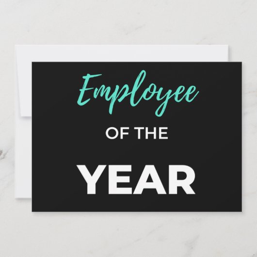 Employee Of The Year シーズンカード (正面)