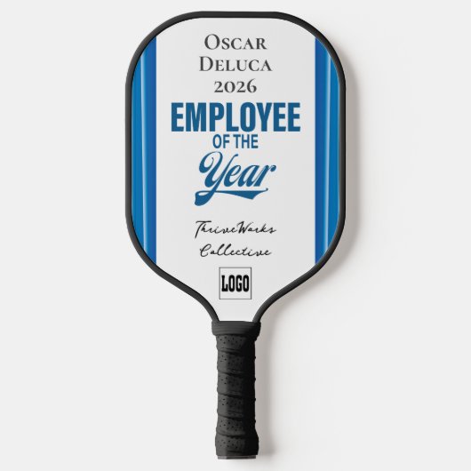 Employee of the Year Custom Business Recognition ピックルボールラケット (正面)