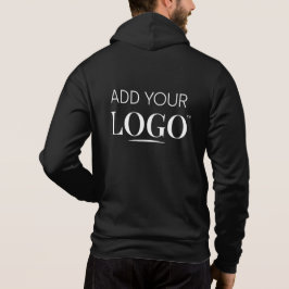 Employee Uniform Business Logo Branded Black パーカ