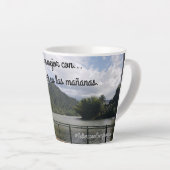 empoderamiento カフェラテマグ (右アングル)