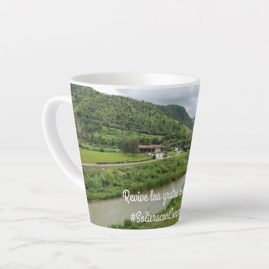 Empoderamiento カフェラテマグ (左アングル)