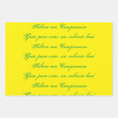 empoderamiento ラッピングペーパーシート (正面3)