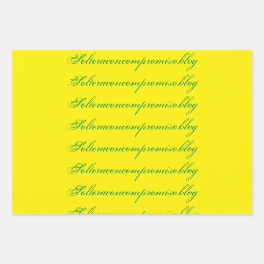 empoderamiento ラッピングペーパーシート (正面2)