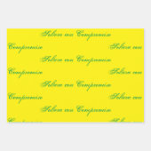 empoderamiento ラッピングペーパーシート (正面)