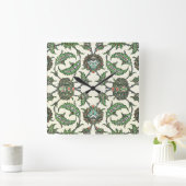 Emporio Moffaのアラビアデザイン#5 スクエア壁時計 (ホーム)