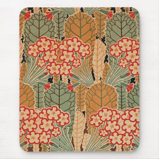 Emporio Moffaのアールヌーボーパターン#1 マウスパッド (正面)