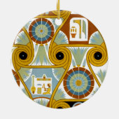 Emporio Moffaのエジプトの装飾#1 セラミックオーナメント (裏面)