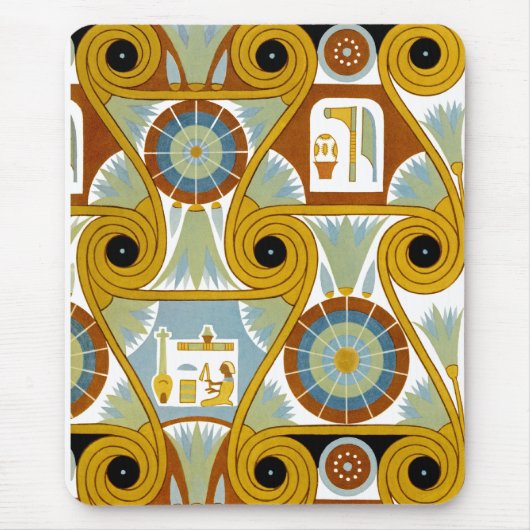 Emporio Moffaのエジプトの装飾#1 マウスパッド (正面)