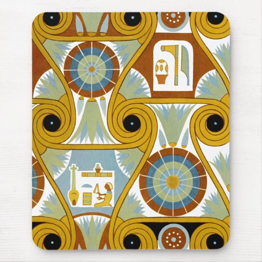 Emporio Moffaのエジプトの装飾#1 マウスパッド (正面)