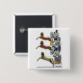 Emporio Moffaのエジプトの装飾#2 缶バッジ (正面&裏面)