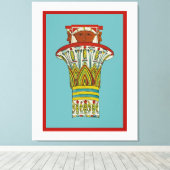 Emporio Moffaのエジプトの装飾#3 キャンバスプリント (インサイチュ (ウッドフロア))