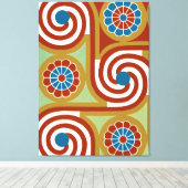 Emporio Moffaのエジプトの装飾#4 キャンバスプリント (インサイチュ (ウッドフロア))