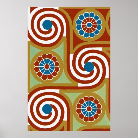 Emporio Moffaのエジプトの装飾#4 ポスター (正面)