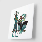 Emporio Moffaのエジプト人Ornamnet #5 スクエア壁時計 (傾斜)