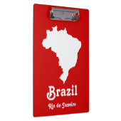 Emporio Moffaのカーニバル赤フェスティバルブラジル クリップボード (右)