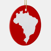 Emporio Moffaのカーニバル赤フェスティバルブラジル セラミックオーナメント (右)