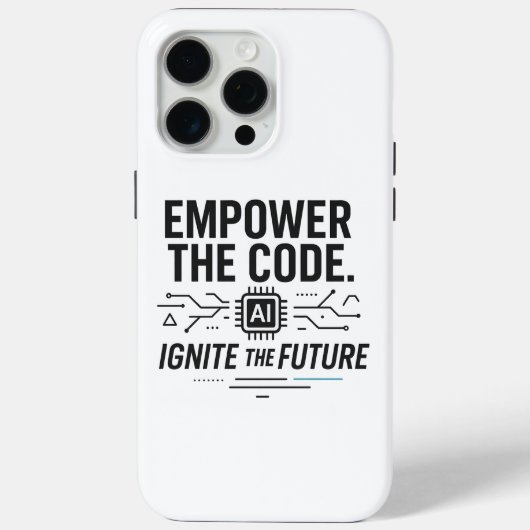 Empower Code Ignite将来のケース | Tech Catalyst Case-Mate iPhoneケース (裏面)