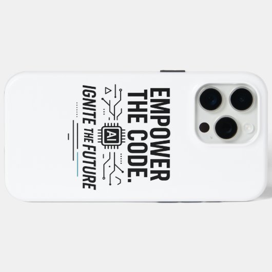 Empower Code Ignite将来のケース | Tech Catalyst Case-Mate iPhoneケース (裏面 (横))