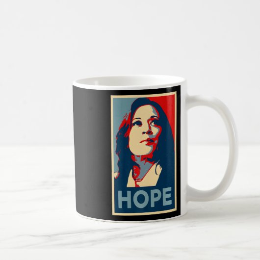 Empower Hope Joy Kamala Harris Obamaポスター47S コーヒーマグカップ (右)