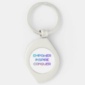 Empower Inspire Conquer キーホルダー (正面)