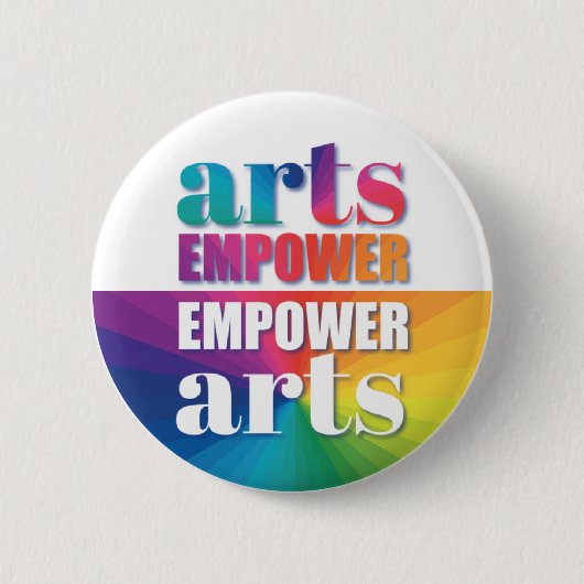 EMPOWER The Arts Button 缶バッジ (正面)