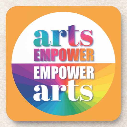 EMPOWER the Arts Coaster Set コースター (正面)