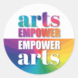 EMPOWER The Arts Stickers ラウンドシール