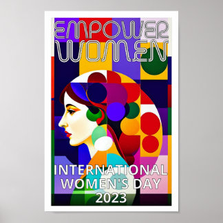 Empower Women - 国際的 Women's Day 2023 Pos ポスター
