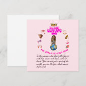 Empowered to lead happy women's day 招待状 (正面/裏面)