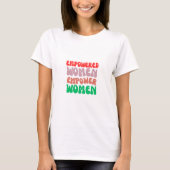 Empowered women tシャツ (正面)
