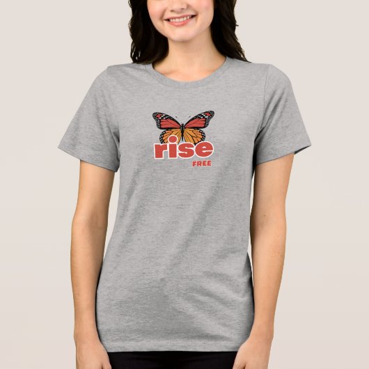 empowered women t shirts for her  トライブレンドＴシャツ (正面)