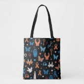 Empowering Hope: Human Trafficking Awareness Art トートバッグ (正面)