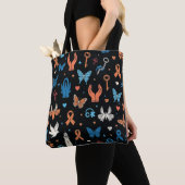Empowering Hope: Human Trafficking Awareness Art トートバッグ (クローズアップ)