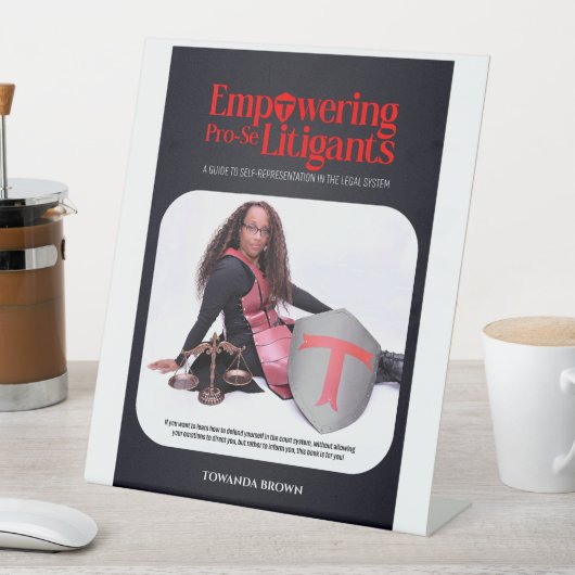 Empowering Pro-Se Litigants Banner 台座サイン (インサイチュ)