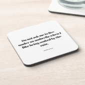 Empowering quote コースター (左側)