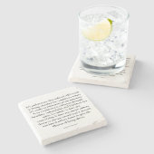 Empowering quote ストーンコースター (横)