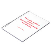 Empowering quotes ノートブック (左側)