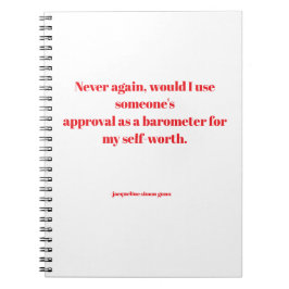 Empowering quotes ノートブック