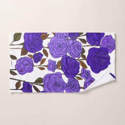 Empowering Roses バスタオルセット (ハンドタオル)