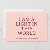 Empowering Self-Love Card – Custom Gift for Her シーズンカード (正面)