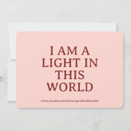 Empowering Self-Love Card – Custom Gift for Her シーズンカード