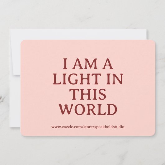 Empowering Self-Love Card – Custom Gift for Her シーズンカード (正面)