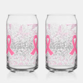 Empowering 'Survivor' Breast Cancer Triumph ガラス缶 (右)