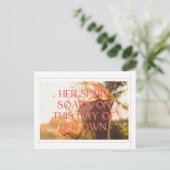 Empowering Woman Graphic:祝の自由と ポストカード (スタンド正面)