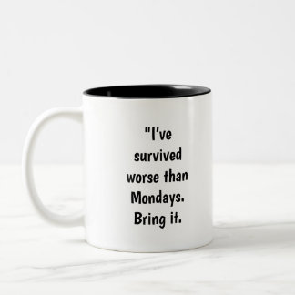 empowerment coffee mug,  ツートーンマグカップ