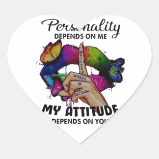 Empowring Lips Influence Your World ハートシール