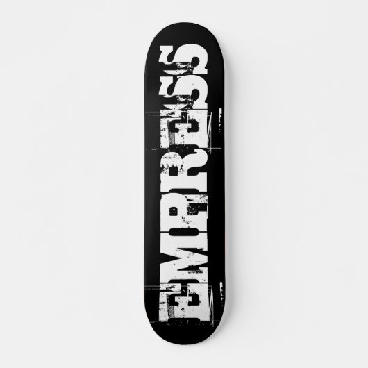 EMPRESS スケートボード 7¾" デッキ (正面)