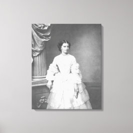 Empress Elisabeth of Austria  – Hanfstaengl キャンバスプリント
