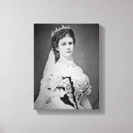 Empress Elisabeth of Austria Hungary キャンバスプリント
